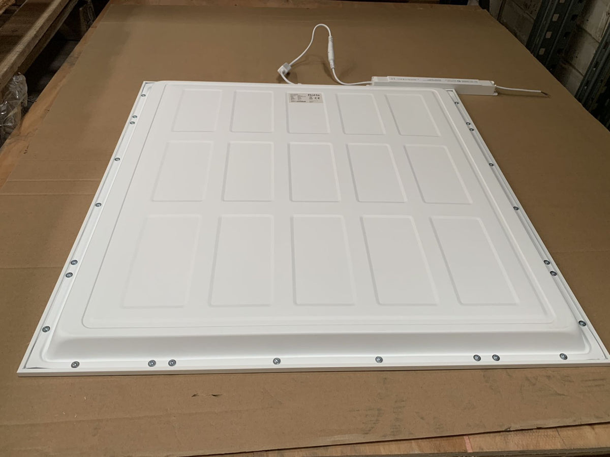 Háttérvilágítású LED panel – 600 × 600 mm, 40 W, 3000 / 4000 / 6000 K