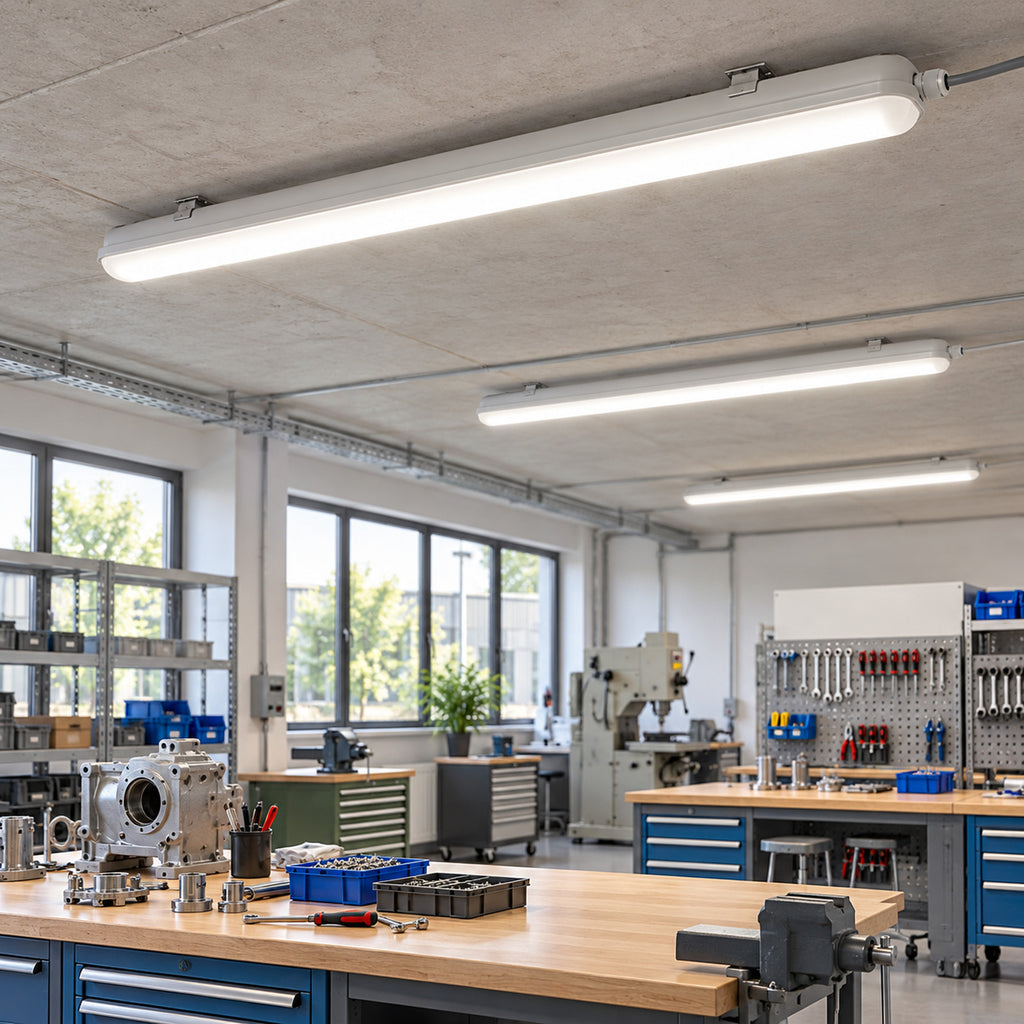SAT12S-H-15-50 LED-Feuchtraumleuchte – 50 W, 8100 lm, 1480 mm, 4000 K, IP65