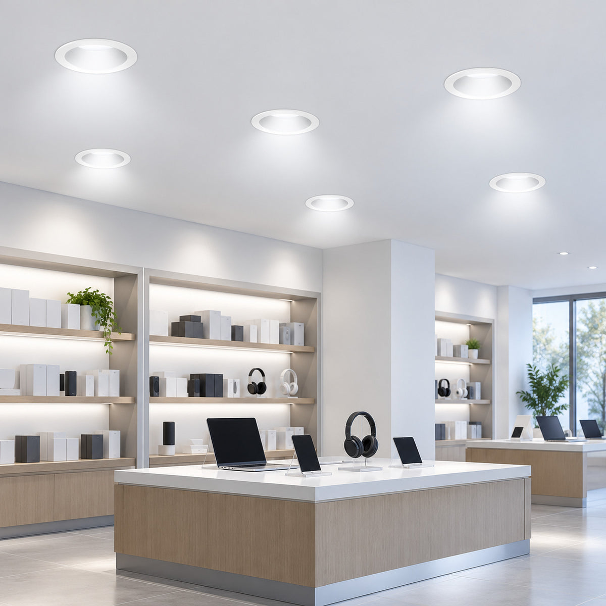 E30150DN-TW-DP UVIDUS LED downlight – 14/20 W, max. 2400 lm, 3000/4000/6500 K, IP64