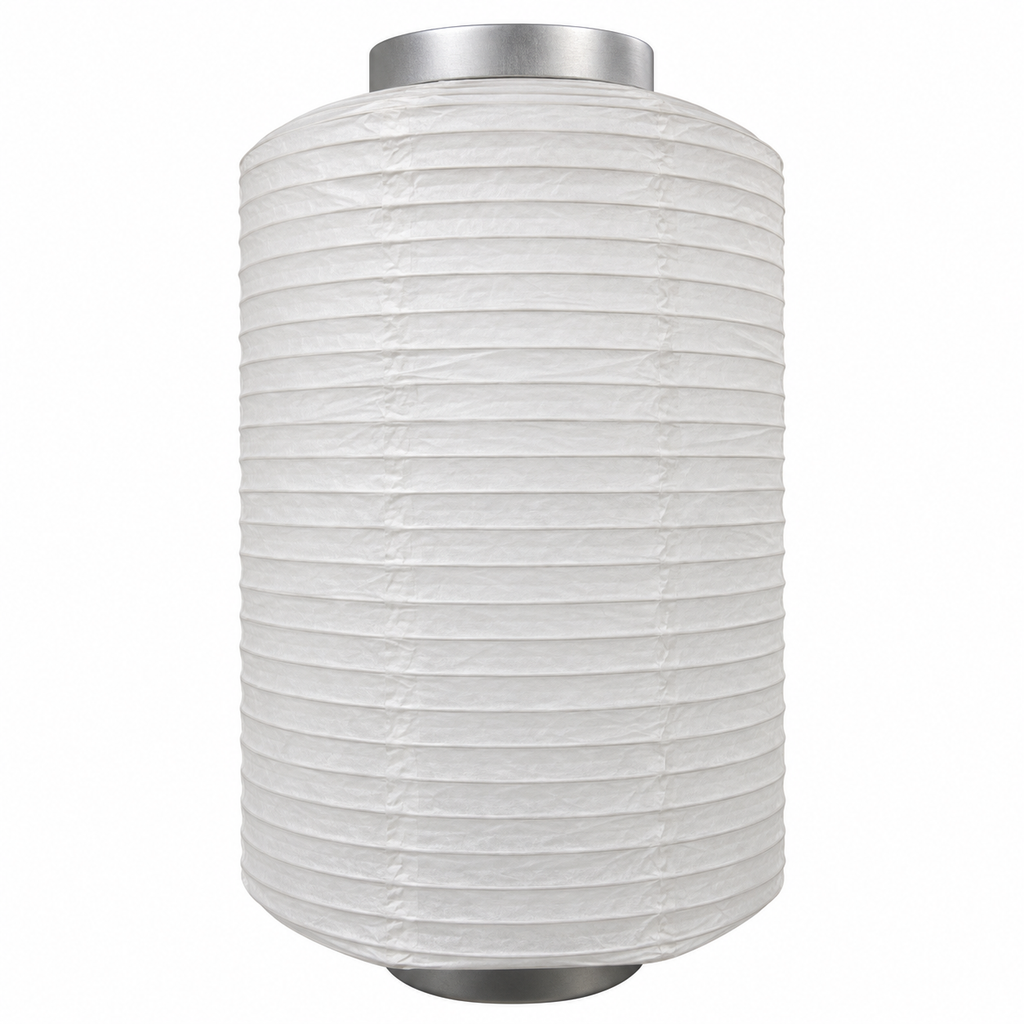 CLP-560 Reispapierlampe – 11×16”, weiß
