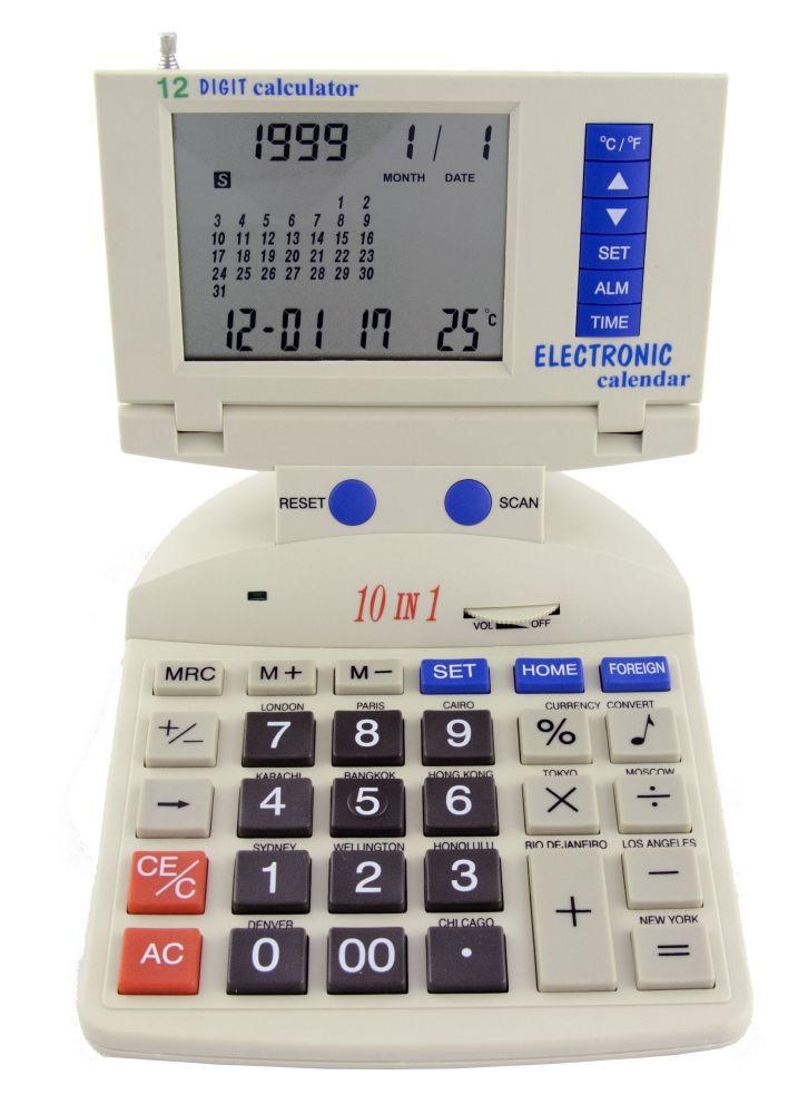 HC-238A, calendar radio calculator