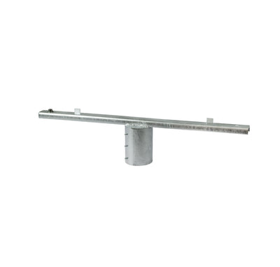 ROLUX Mastaufsatz für 2 LED-Fluter mit Bügel, für Mast Ø76 mm, verzinkt