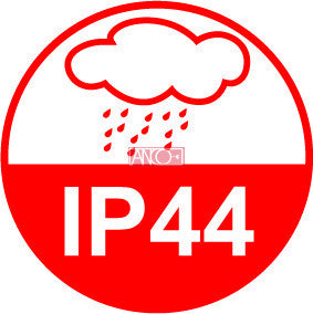 ANCO Hanovre kültéri fali lámpa – E27, max. 60 W, IP44, rozsdamentes acél