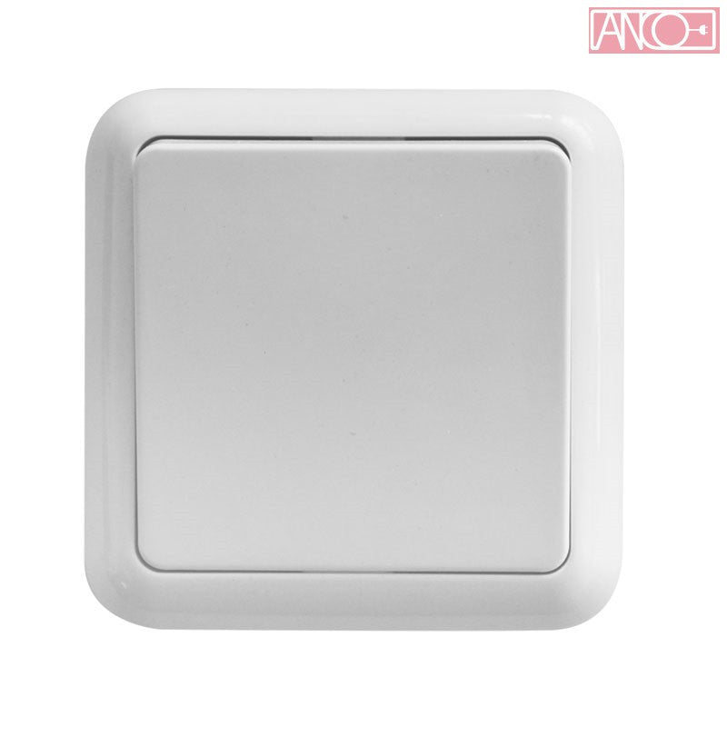 ANCO Porto egypólusú kapcsoló, fehér, IP44