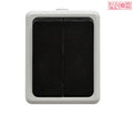 ANCO Athens falon kívüli kültéri szériakapcsoló, szürke, IP54