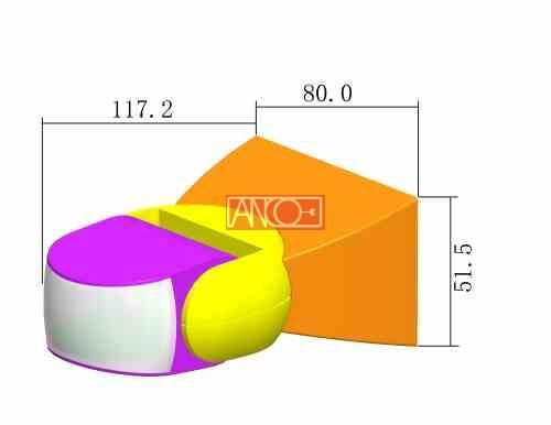 ANCO IR mozgásérzékelő, függőlegesen állítható, IP65