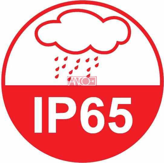 ANCO IR mozgásérzékelő, függőlegesen állítható, IP65, fekete