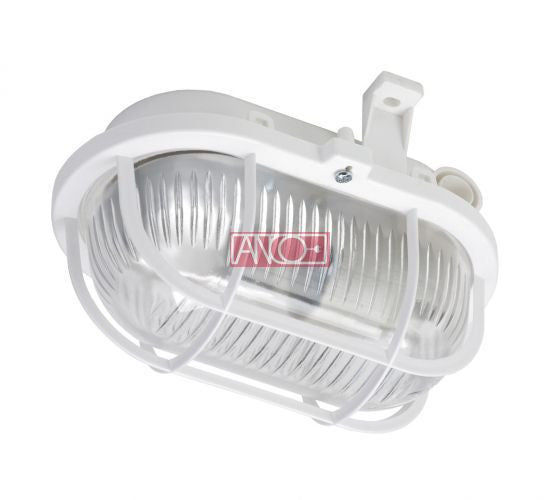 ANCO ovális hajólámpa – E27, max. 60 W, IP44, fehér