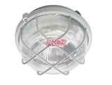 ANCO round plastic lamp – E27, max. 100 W, IP44, white