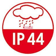 ANCO ovális műanyag lámpa – E27, max. 60 W, IP44, fehér
