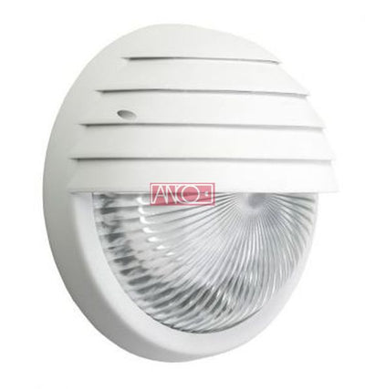 ANCO LUNA half-covered ceiling light – E27, max. 75 W, IP44, crystal