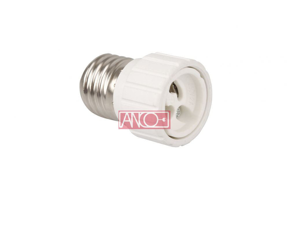 ANCO Foglalat adapter E27-ről GU10-re, fehér