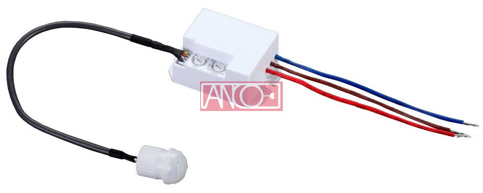 ANCO mini infra mozgásérzékelő 120°/360°, fehér