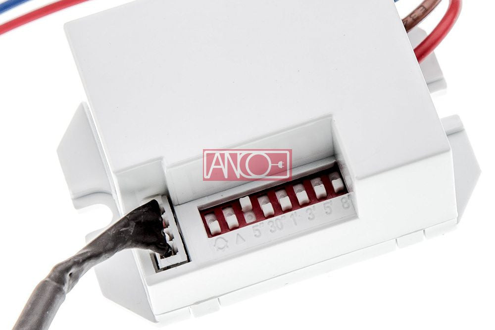 ANCO mini infra mozgásérzékelő 120°/360°, fehér