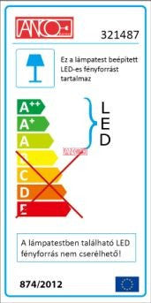 ANCO hordozható LED reflektor – 30 W, 2700 lm, IP65