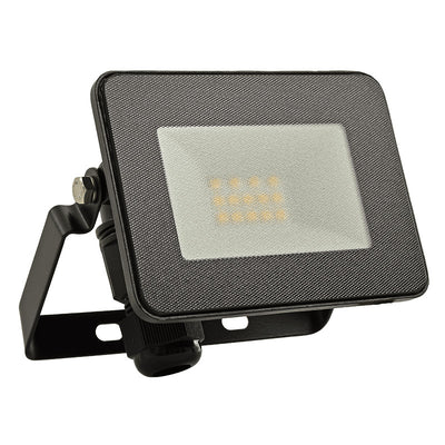 ANCO Rapid LED-Strahler mit Kabelverschraubung – 10 W, 900 lm, 4000 K, IP65, schwarz