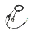 ANCO szerelhető vezeték LED reflektor állványhoz, 2 m, H05RN-F 3x1,0 mm², fekete