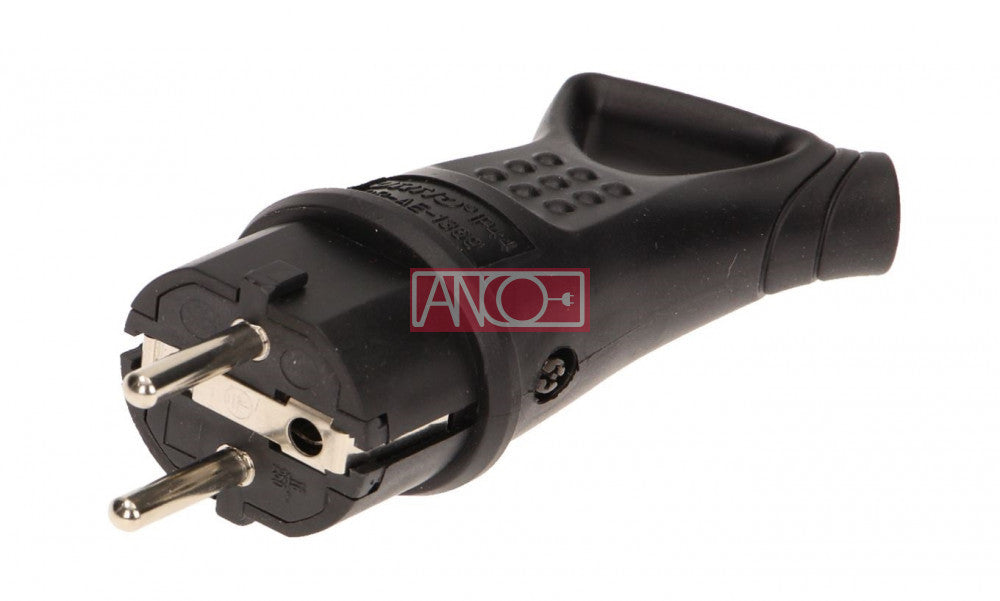 ANCO földelt gumidugó fogantyúval – IP44 – 321588 – 2