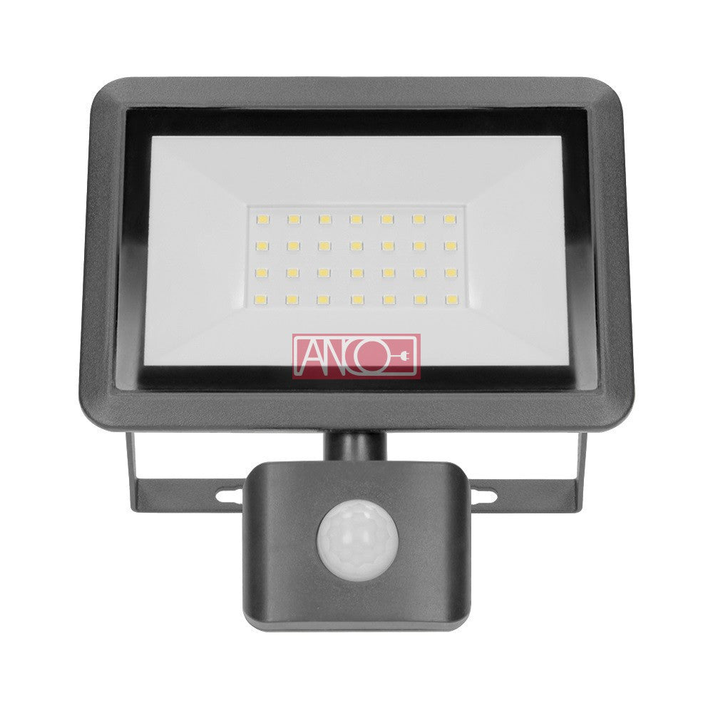 ANCO LED reflektor mozgásérzékelővel – 30 W, 2400 lm, 4000 K, IP44