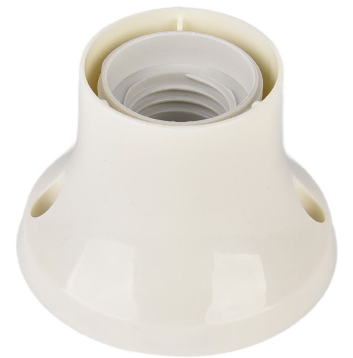 ANCO oldalfali/mennyezeti talpas foglalat, E27, 60 W, fehér