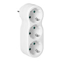 ANCO 3-as földelt hálózati elosztó, 16 A, 3500 W, IP20, fehér
