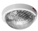 ANCO Trio luminaire with PC diffuser, E27, max. 75 W, IP44, IK10, white