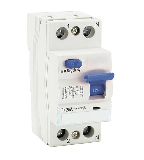 ANCO Fi relé 2P, 25 A, 30 mA, 6 kA