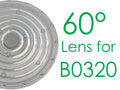 T6228/A0 60° lencse B0320 LED csarnokvilágítóhoz