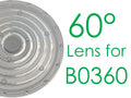 T6229/A0 60° lencse B0360 LED csarnokvilágítóhoz