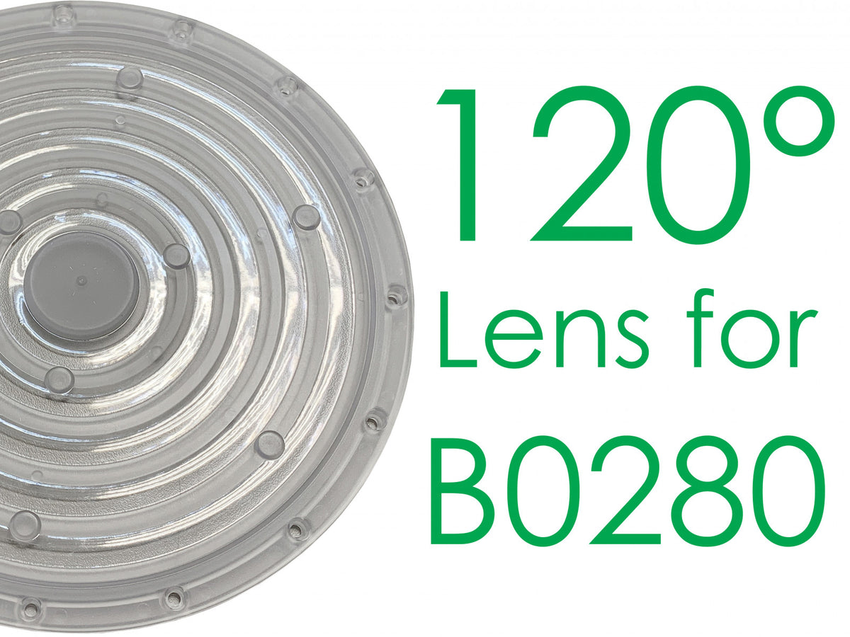 T6468/A0 120° lencse B0280 LED csarnokvilágítóhoz