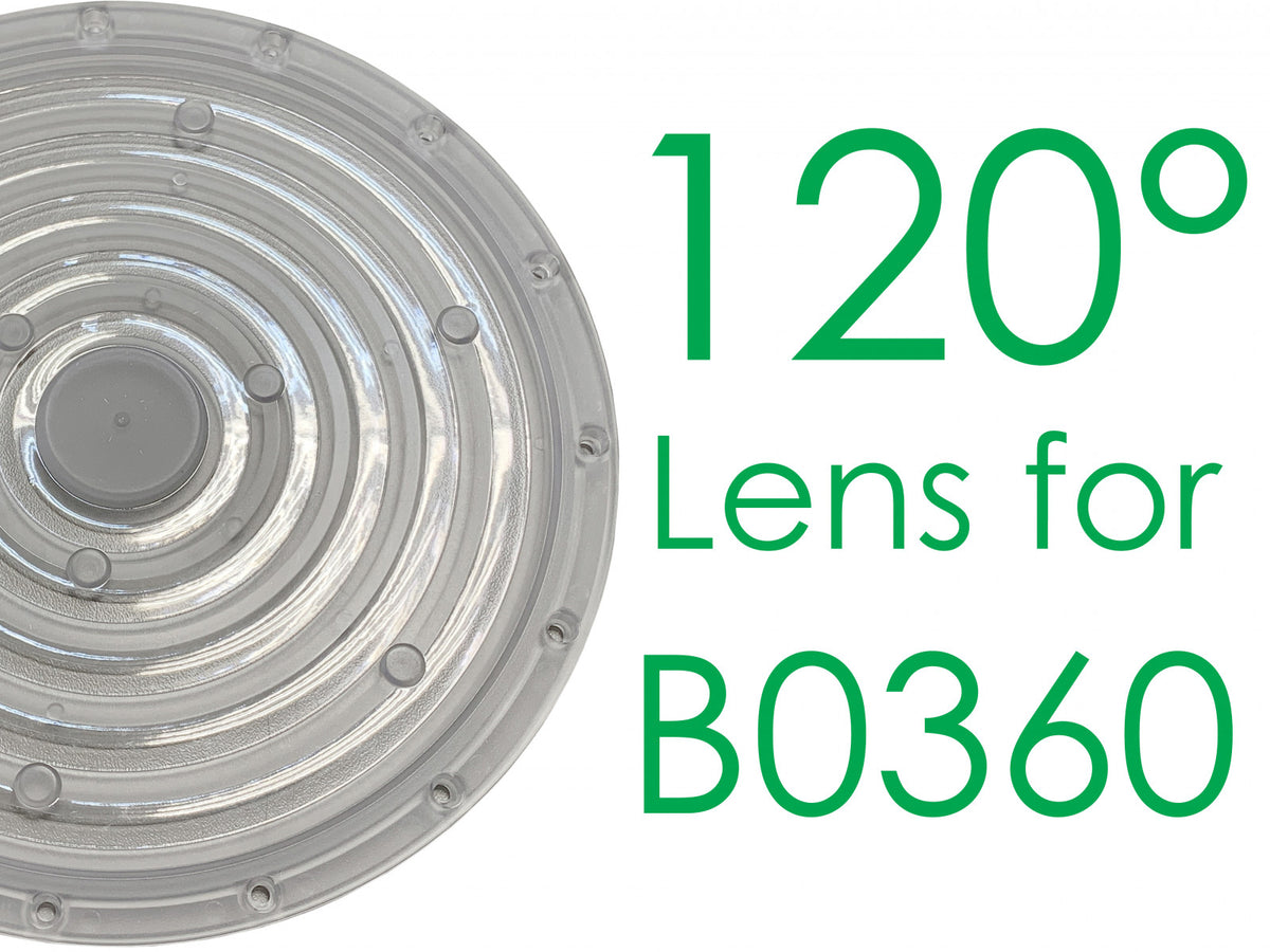 T6470/A0 120° lencse B0360 LED csarnokvilágítóhoz