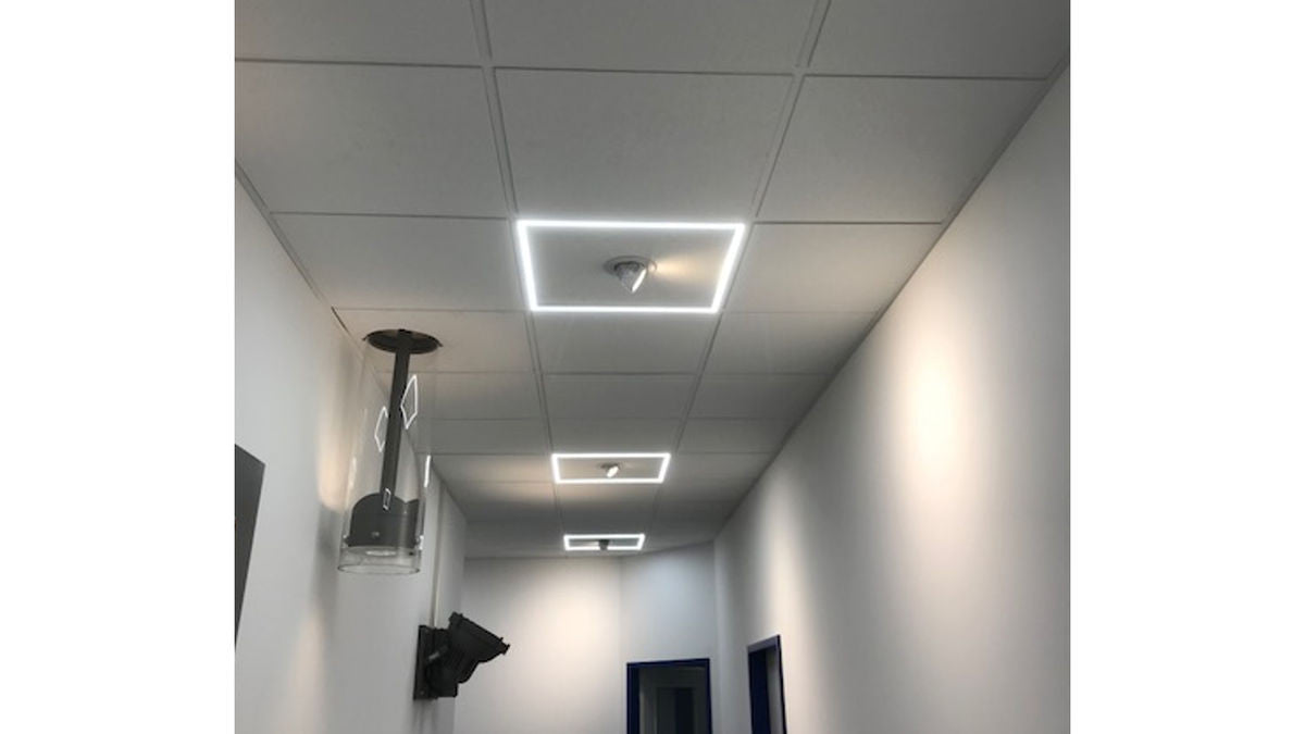 S-PL6060-40W-DKD FRAME LIGHT LED panel – 600 × 600 mm, 40 W, 3800 lm, 4000 K