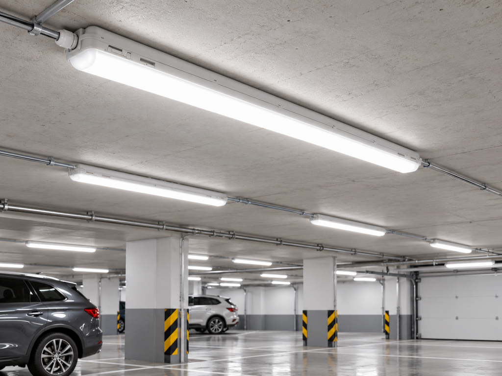 FL7560N-A por- és páramentes LED lámpatest – 56 W, 7300 lm, 4000 K, IP65