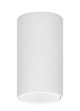 ANCO GU10 surface-mounted ceiling light, round, aluminium, IP20, white