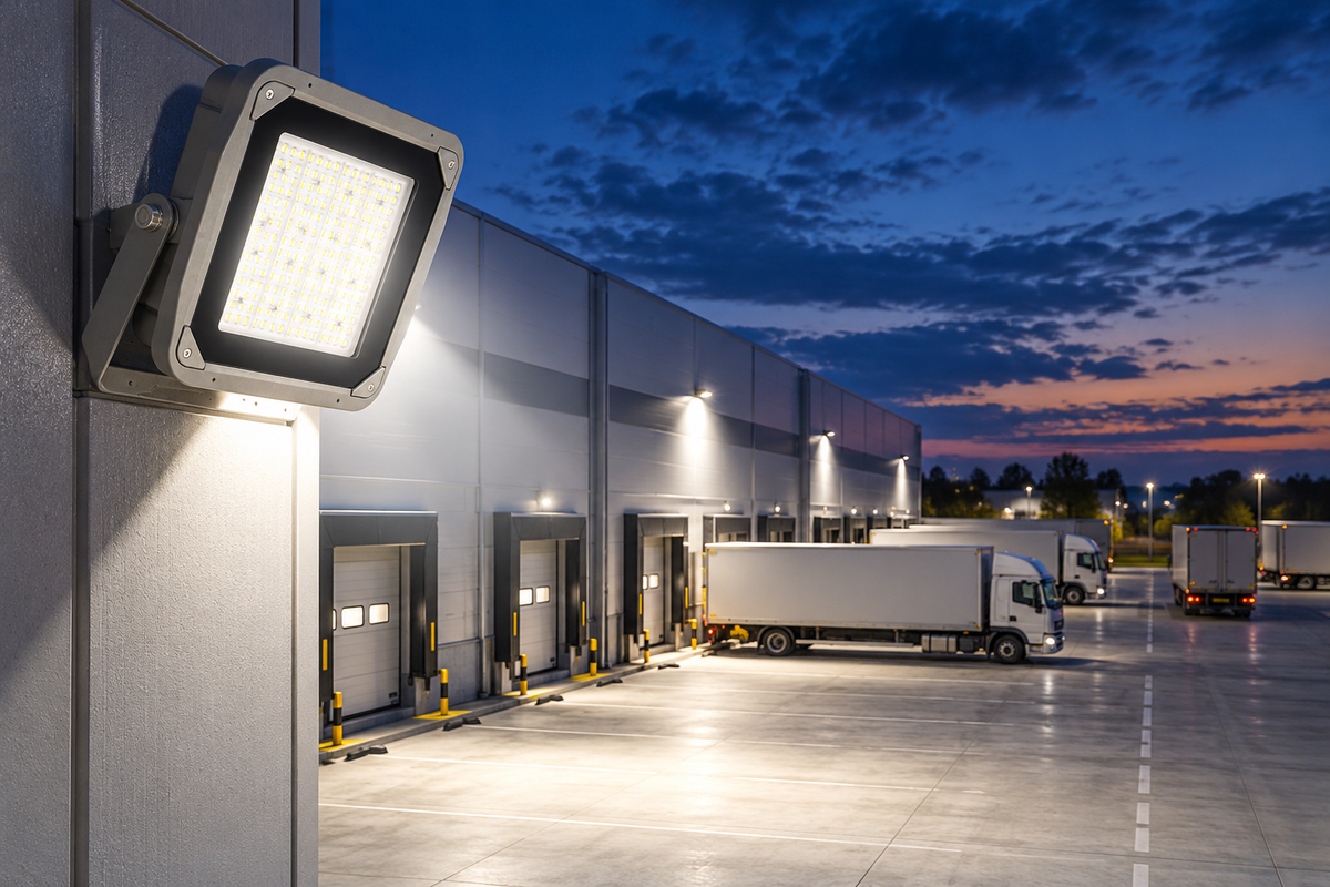 LED-FL-SY-4198-200W LED floodlight – 200 W, 34,075 lm, 4000 K, IP66