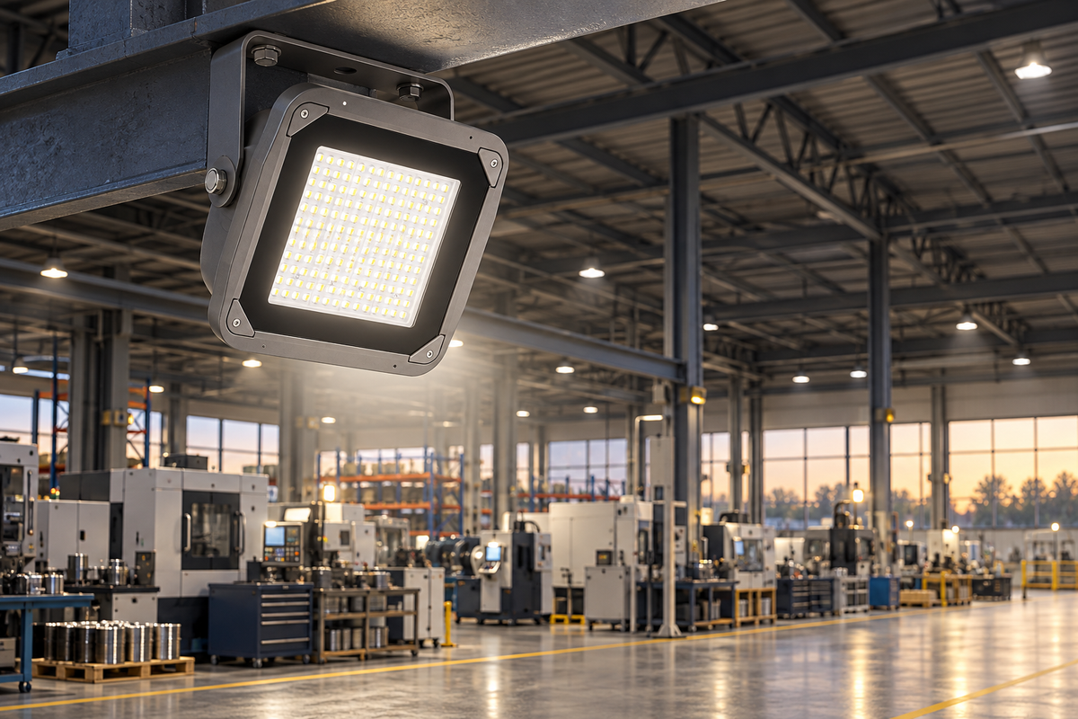 LED-FL-SY-4198-200W LED floodlight – 200 W, 34,075 lm, 4000 K, IP66