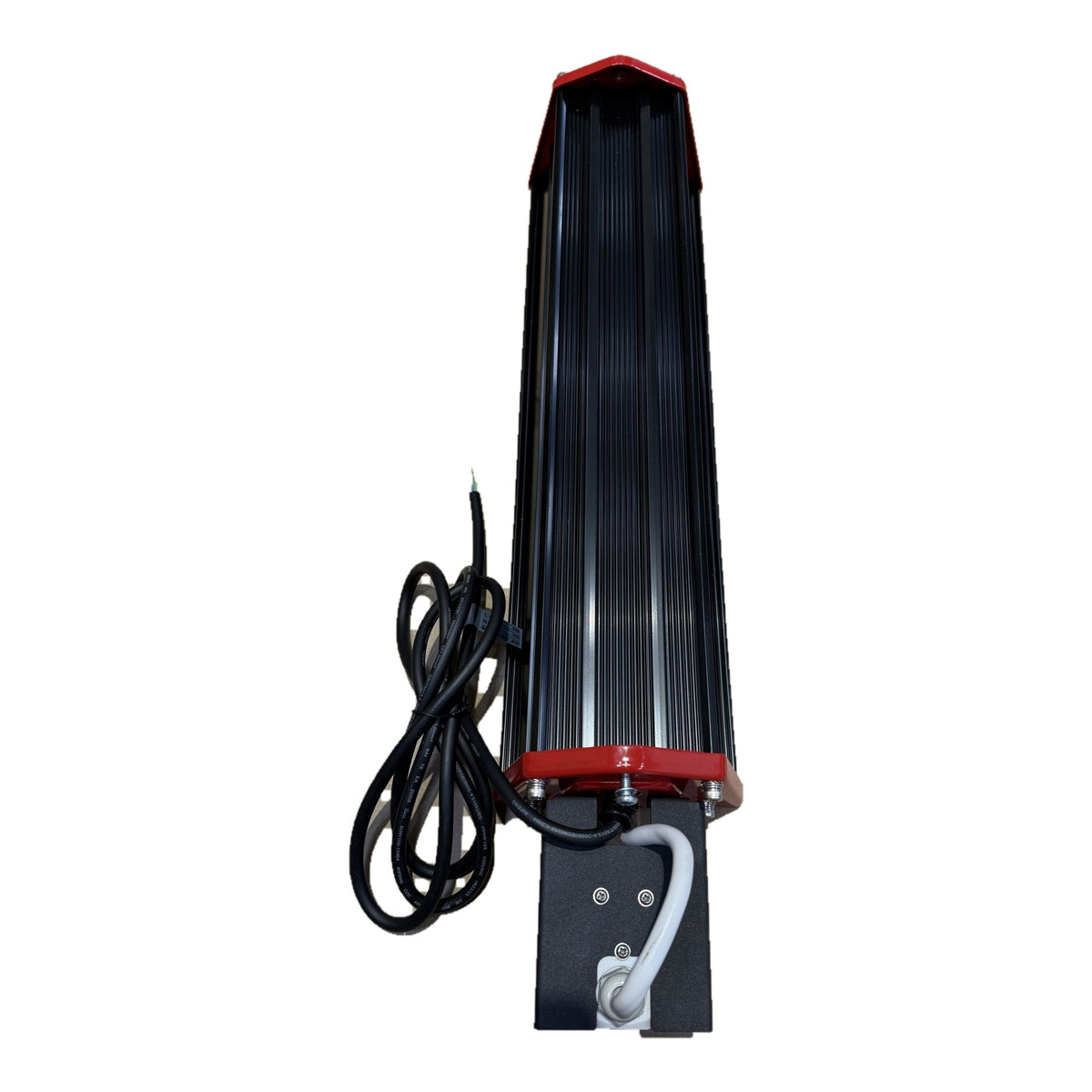 DF-61006 LED csarnokvilágító – hűtőborda oldal, tápkábel és érzékelőtartó