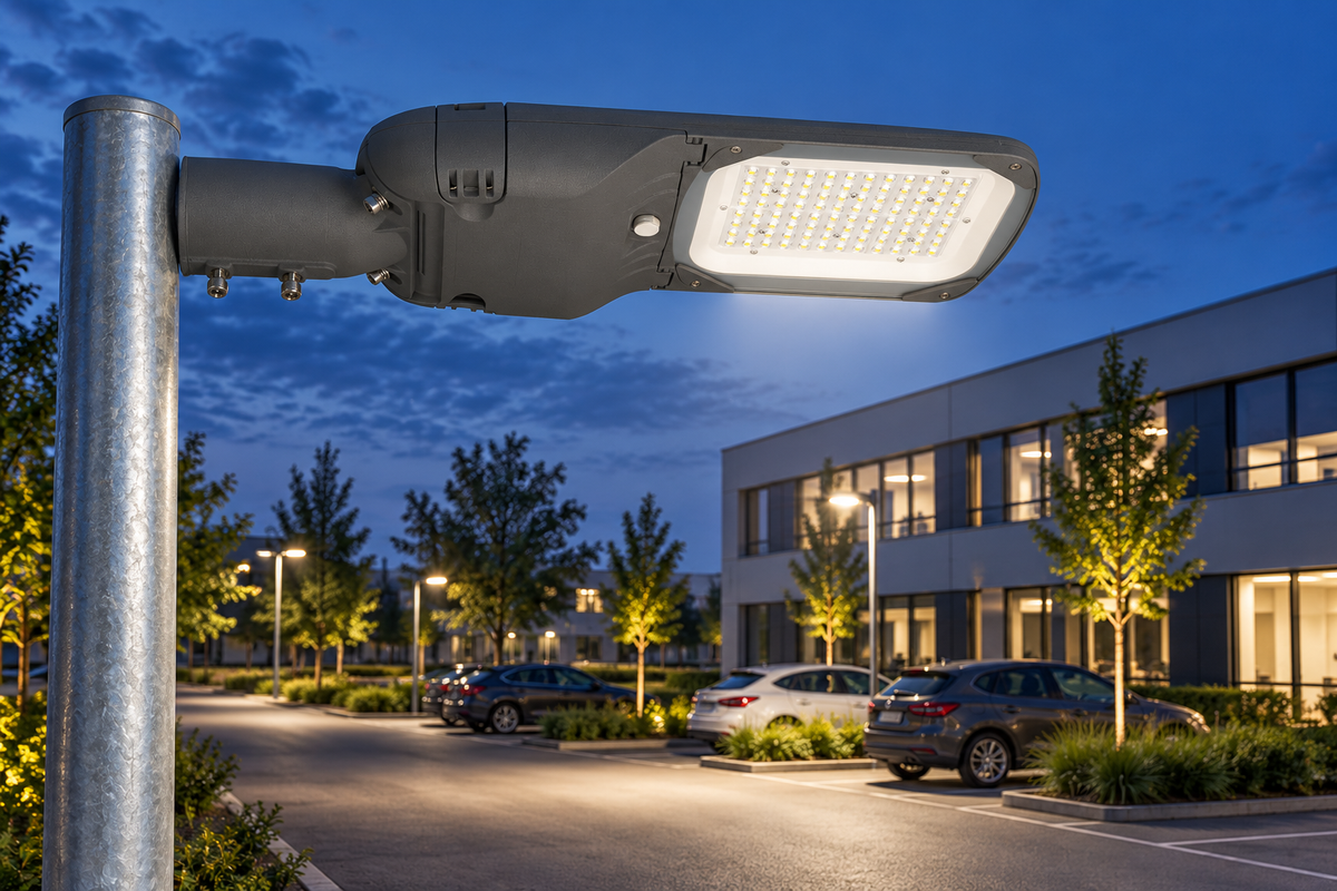 ROLUX DF-407-50 LED oszlop- és fali lámpa – 50 W, 7000 lm, 6000 K, IP65