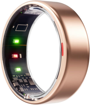 POBOVi Gen-1 Smart Ring – Roségold, Größe 7