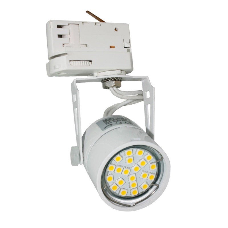 DF-4111 sínes spotlámpa – GU10, max. 50 W, fehér