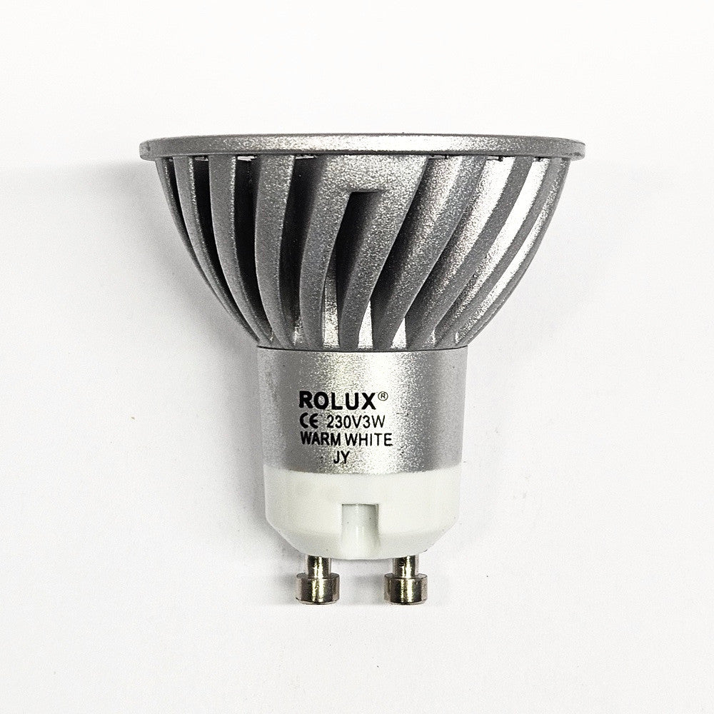 LED-GU10-3W LED spot izzó – GU10, 3 W, 2700 K