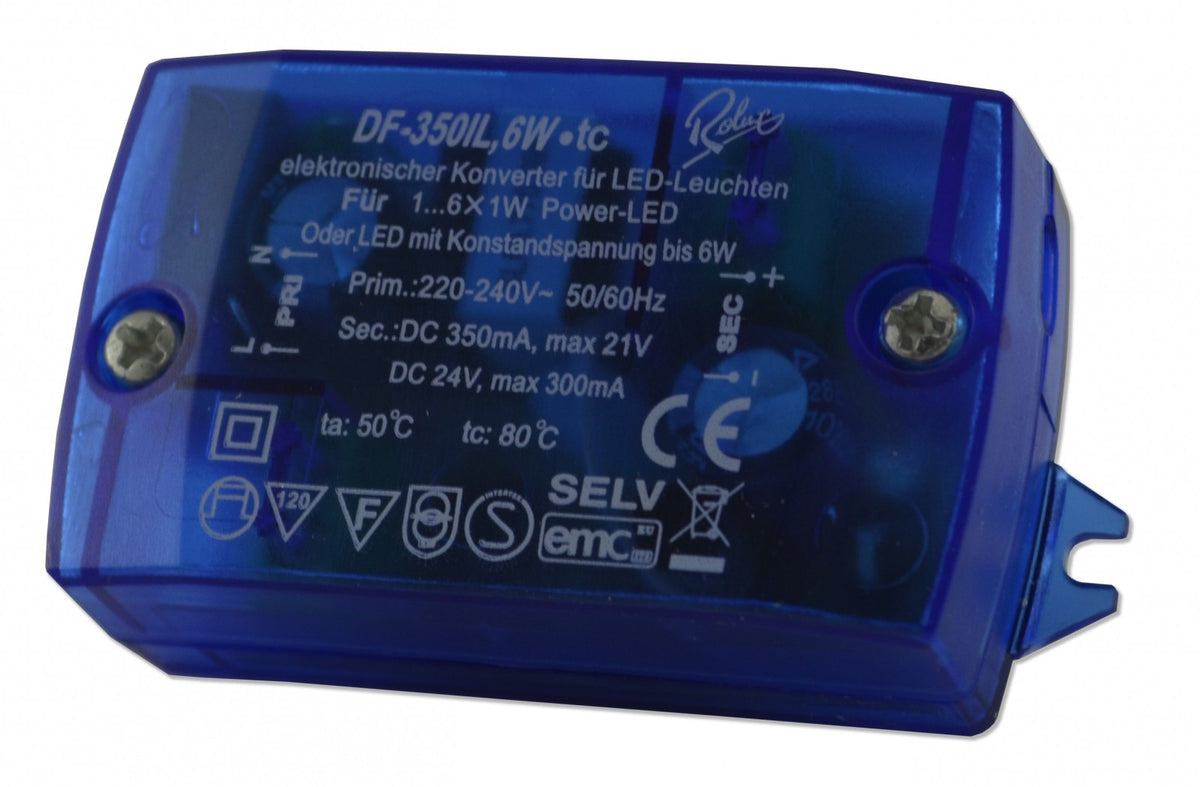 LANDLITE SLT6-350IL LED tápegység, 6W, 350mA/24V