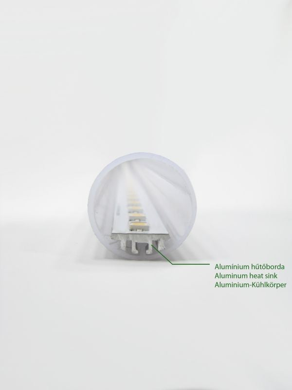 LED fénycső – T8, 600 mm, 9 W, 1200 lm, 6500 K