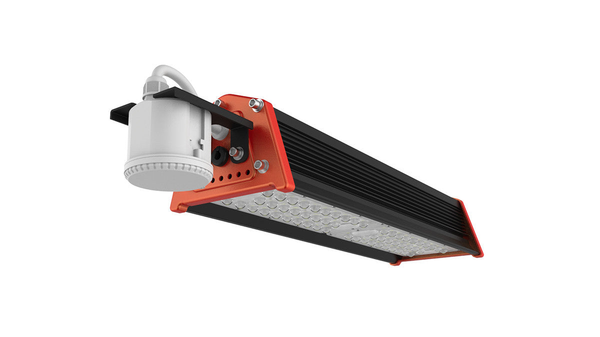 DF-61006 LED csarnokvilágító – 60 W, 7800 lm, 5000 K, IP54, beépített mozgásérzékelő