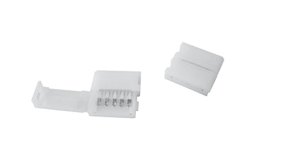 LANDLITE Direct Connector for 12mm RGB-W LED Strip, 5-Pin, IP20