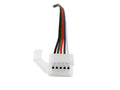 LANDLITE tápkábel 12mm RGB-W LED szalaghoz, 15cm, IP20