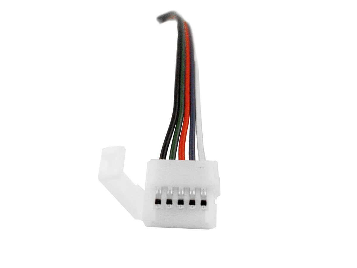 LANDLITE tápkábel 12mm RGB-W LED szalaghoz, 15cm, IP20