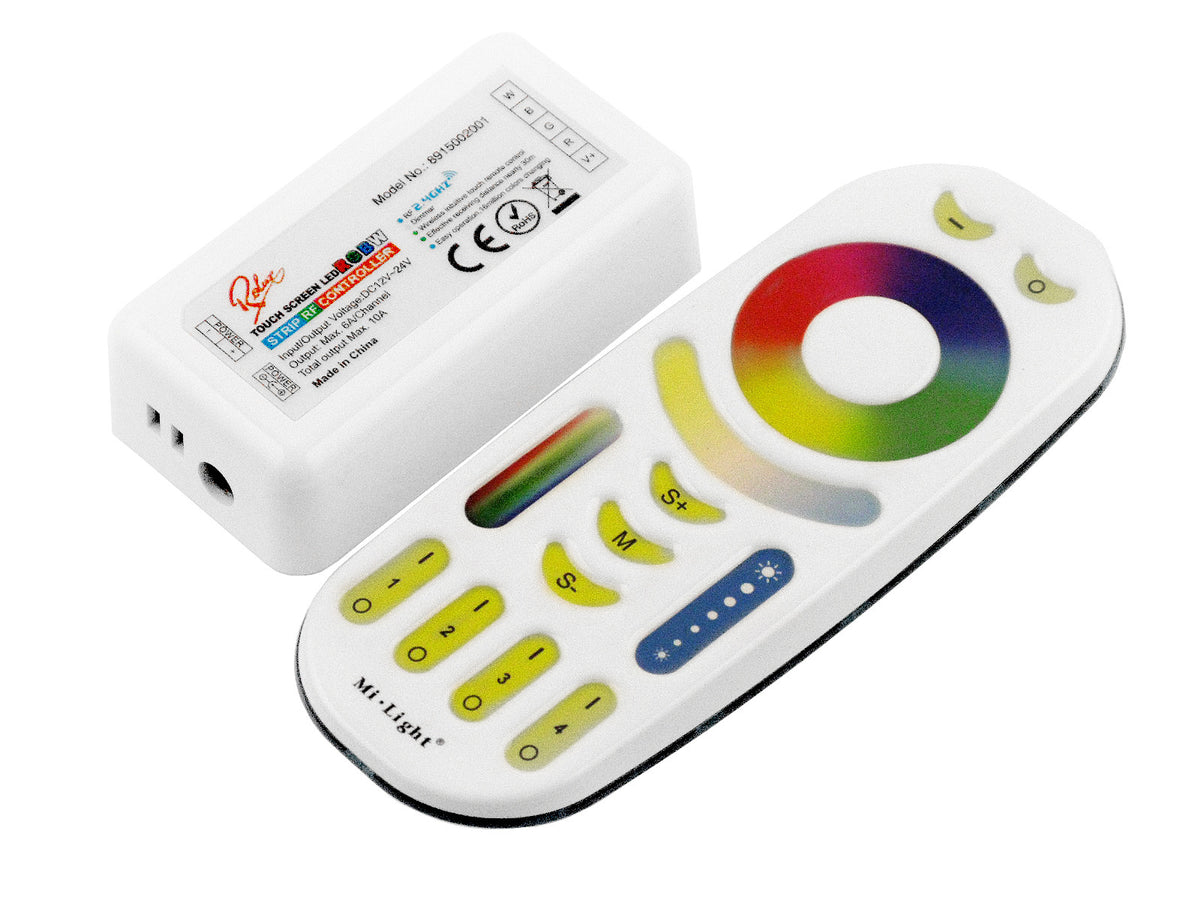 LANDLITE távirányító RGB-W, Multi, 120x53x23mm