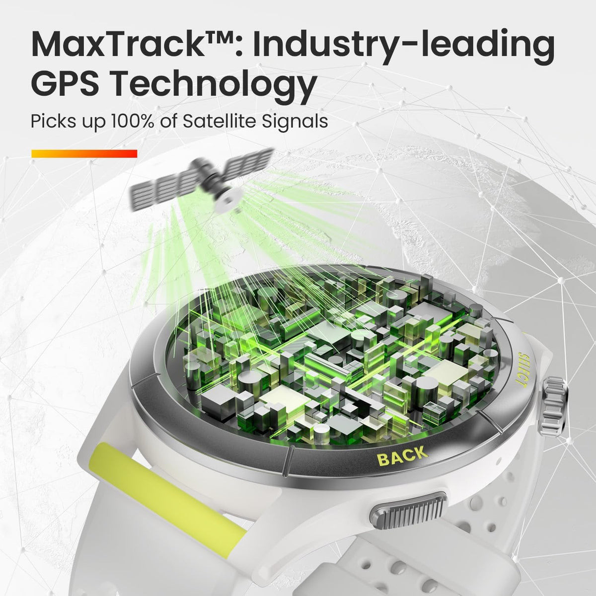 Amazfit Cheetah Round okosóra – Speedster Grey – MaxTrack kétsávos GPS