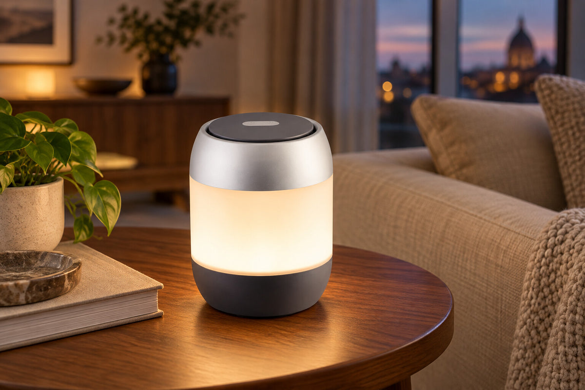 LANDLITE UVL-2020 UVC-Luftbehandlungsgerät mit Stimmungslicht, 15 W